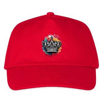 Crown - Kids’ Baseball Cap - red - Front