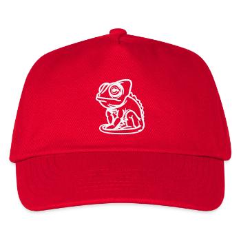 Caméléon - Casquette de baseball Enfant - rouge - Devant