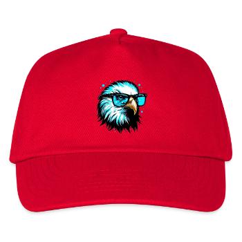Adler - Kinder Basecap - Rot - Vorne