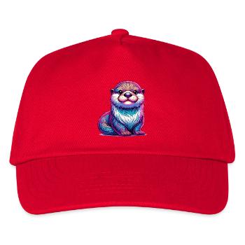Otter - Kinder Basecap - Rot - Vorne