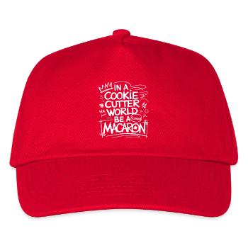 Individuality like a macaron - Kids’ Baseball Cap - red - Front