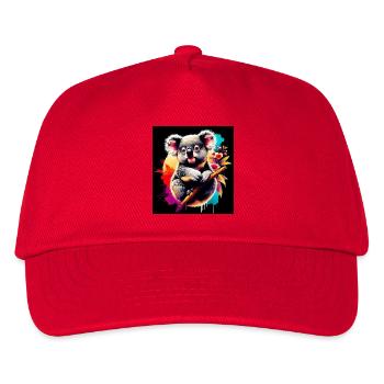 Koala - Kinder Basecap - Rot - Vorne