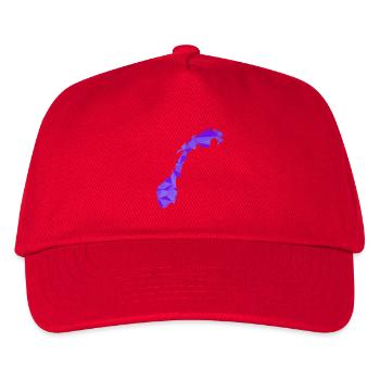 Norway - Norge - Norway - Flag - Scandinavia - Kids’ Baseball Cap - red - Front