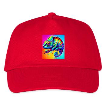 caméléon - Casquette de baseball Enfant - rouge - Devant