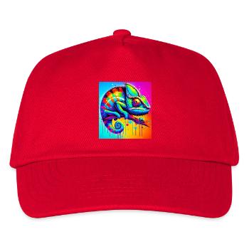 caméléon - Casquette de baseball Enfant - rouge - Devant