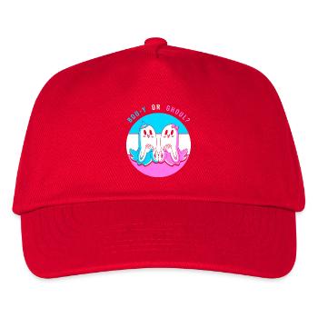 Halloween Gender Reveal - Kinder Basecap - Rot - Vorne