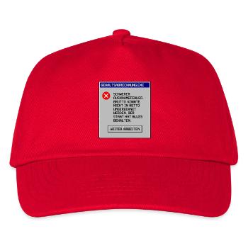 Payroll - Kids’ Baseball Cap - red - Front