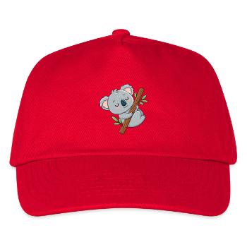Koala câlin sur branche - Casquette de baseball Enfant - rouge - Devant