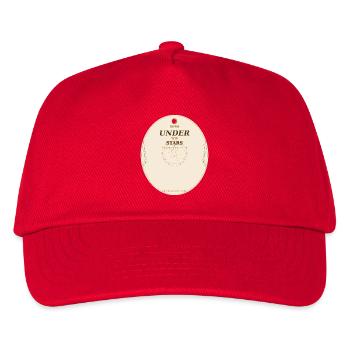 Unter Den Sternen geboren - Kinder Basecap - Rot - Vorne