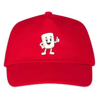 Guimauve sucrée avec un pouce levé - Casquette de baseball Enfant - rouge - Devant