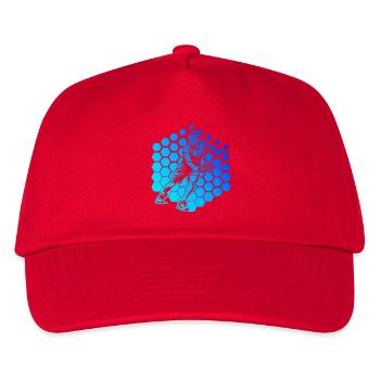 Thème du jeu de pickleball autour de la communauté Pickleball - Casquette de baseball Enfant - rouge - Devant