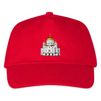Moskauer Patriarchat - Kinder Basecap - Rot - Vorne