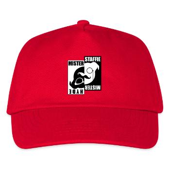 Mister Staffie Mister Hyde - 030 - Kids’ Baseball Cap - red - Front
