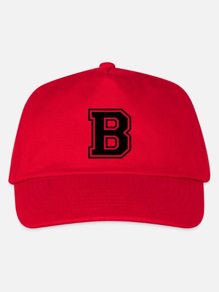 b - Kinder Basecap - Rot