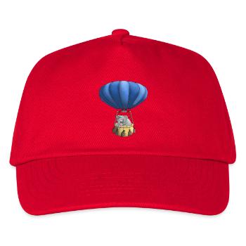 Balloon Cartoon - Hot Air Balloon - Kids’ Baseball Cap - red - Front