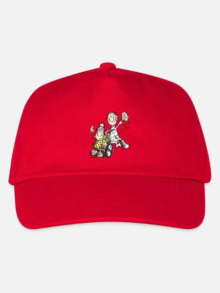 Flotter Altenpfleger - Kinder Basecap - Rot