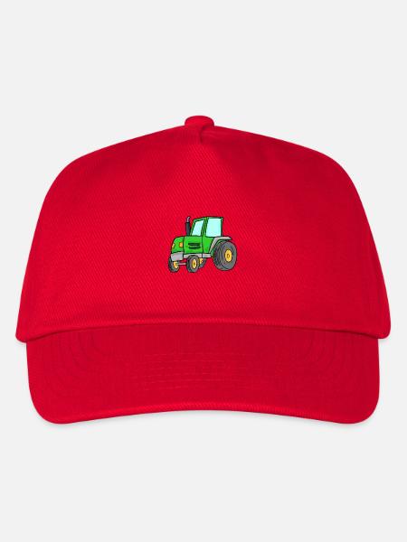 Traktor - Kinder Basecap - Rot