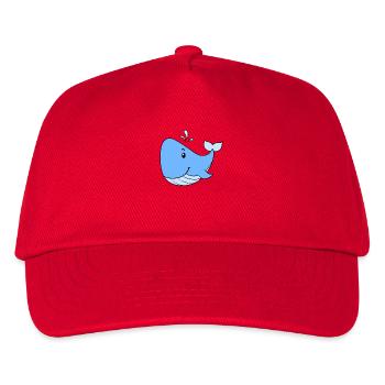 Wal - Kinder Basecap - Rot - Vorne