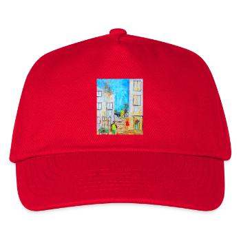 Legends - Kids’ Baseball Cap - red - Front