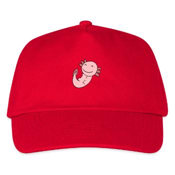 Axolotl Rose Doux - Casquette de baseball Enfant - rouge - Devant