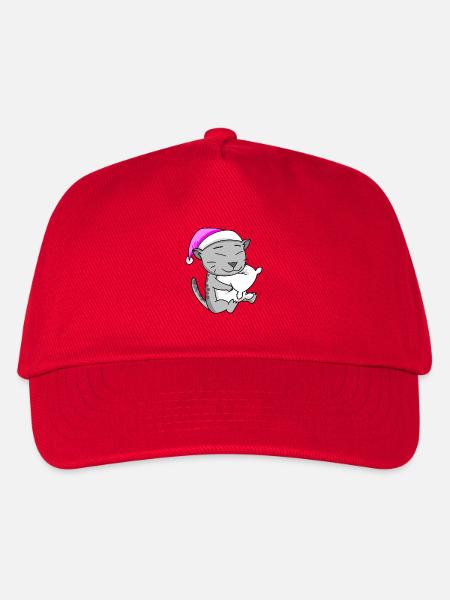 Ägyptische Mau - Kinder Basecap - Rot