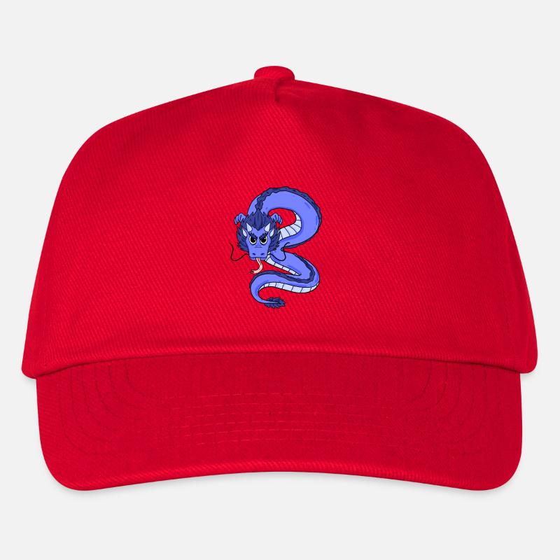 Drache - Kinder Basecap - Rot