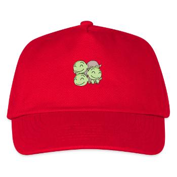 Cute turtles - turtle - Kids’ Baseball Cap - red - Front