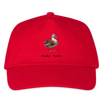 Ducky - Kids’ Baseball Cap - red - Front