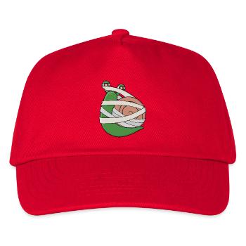 Mummy Snail - Kids’ Baseball Cap - red - Front