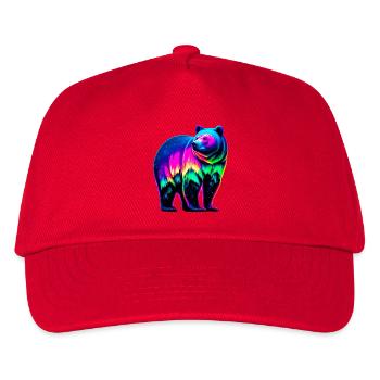 Bear - Kids’ Baseball Cap - red - Front