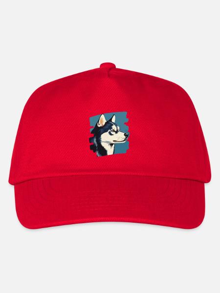 Husky - Kinder Basecap - Rot