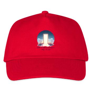 Citation de la foi d’Alan Watts d’Open Door Trust - Casquette de baseball Enfant - rouge - Devant