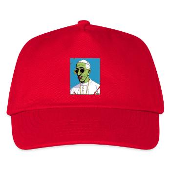 Creepy zombie dad with sunglasses - Kids’ Baseball Cap - red - Front