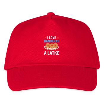 Hanoukka Hanoukka Hanoukka - Casquette de baseball Enfant - rouge - Devant