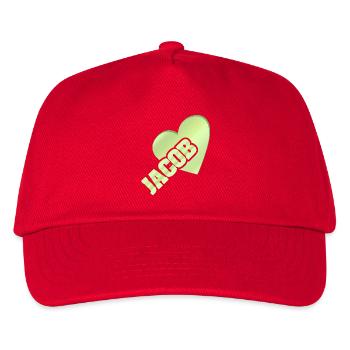 Jacob d’or - Casquette de baseball Enfant - rouge - Devant