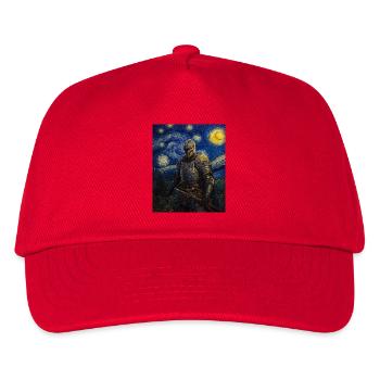 Ritter Van Gogh Style Starry Night - Kids’ Baseball Cap - red - Front