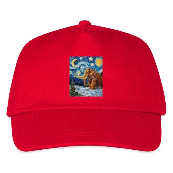 Mammut Van Gogh Starry Night - Kinder Basecap - Rot - Vorne
