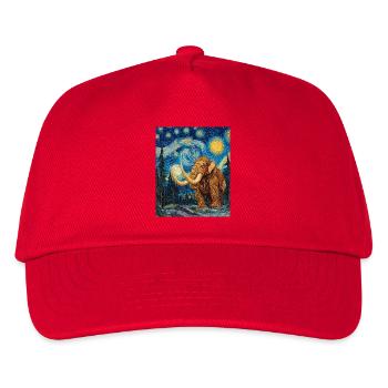 Mammut Van Gogh Starry Night - Kinder Basecap - Rot - Vorne
