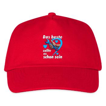 Wrenches The Best - Kids’ Baseball Cap - red - Front