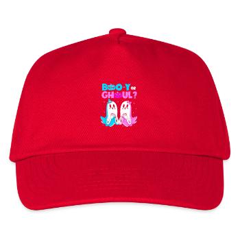 Halloween Gender Reveal - Kinder Basecap - Rot - Vorne