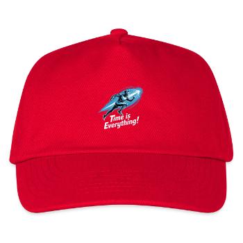 Le temps est tout, coureur - Casquette de baseball Enfant - rouge - Devant
