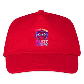 Après Ski Party Crew Colorful Slope - Kids’ Baseball Cap - red - Front