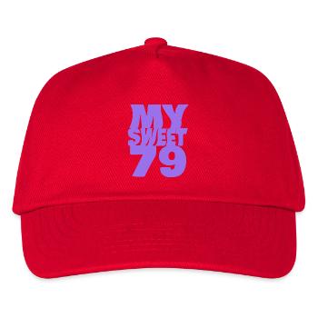 Sweet 79 - Kinder Basecap - Rot - Vorne