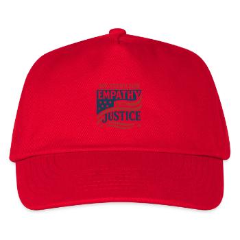 Forensic Nurse Practitioner Empathy & Justice - Kids’ Baseball Cap - red - Front