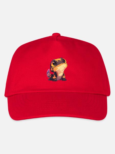 Feuersalamander Salamander - Kinder Basecap - Rot