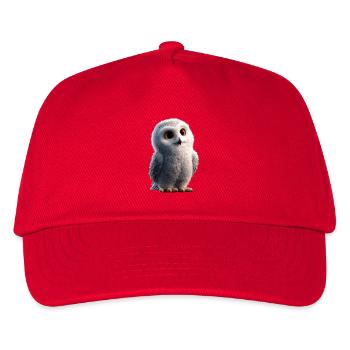 Snowy Owl White Owl Owl Owl Owl Snow Owl - Kids’ Baseball Cap - red - Front