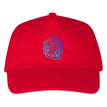 In a nutshell, Roadbike - Kids’ Baseball Cap - red - Front