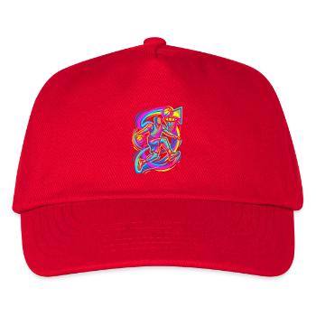 Basketball Dunk - Kids’ Baseball Cap - red - Front