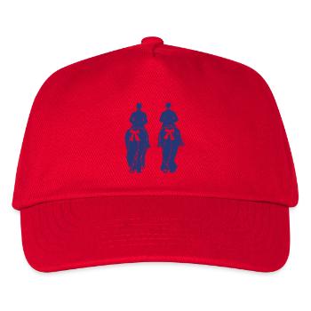 KŘIŽERJEJ ... a čěs! - Kids’ Baseball Cap - red - Front