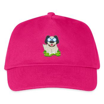 Dog Bones - Kids’ Baseball Cap - fuchsia - Front